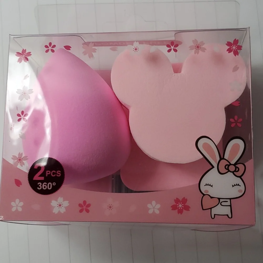 2x5 NEW 3pcs Minnie Beauty Powder Puff sponge